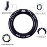 OMEGA PACIFIC ALUMINUM RAPPEL RING LRG