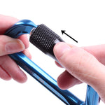 OMEGA PACIFIC STANDARD D 3-STAGE QUIK-LOK BLUE NFPA (CARABINER)