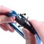 OMEGA PACIFIC STANDARD D 3-STAGE QUIK-LOK BLUE NFPA (CARABINER)