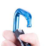 OMEGA PACIFIC STANDARD D 3-STAGE QUIK-LOK BLUE NFPA (CARABINER)
