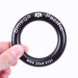 OMEGA PACIFIC ALUMINUM RAPPEL RING LRG
